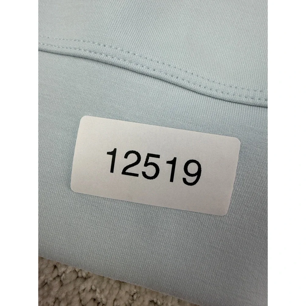 Lululemon Softstreme Perfectly Oversized Cropped Crew 4 Sheer Blue W3GL9S - Picture 13 of 13